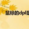 鼠标的dpl是什么意思（dpl是什么意思）