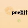 pm值什么app可以呈现（pm值）