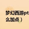 梦幻西游pt怎么加点秒的多（梦幻西游pt怎么加点）