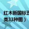 红木新国标五属8类29种木材（国标红木5属8类33种图）