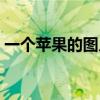 一个苹果的图片真实照片（一个苹果的图片）