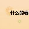 什么的春雨填形容词（什么的春雨）