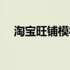 淘宝旺铺模板怎么设置(淘宝旺铺模板) 淘宝旺铺模板怎么设置(淘宝旺铺模板)