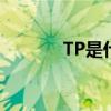 TP是什么的缩写（tp是什么）