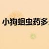 小狗蛔虫药多久吃一次（蛔虫药多久吃一次）
