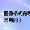 图像格式有哪些常用的方法（图像格式有哪些常用的）
