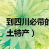 到四川必带的土特产袋装干货（到四川必带的土特产）