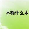木桶什么木头的好（什么牌子的木桶好）