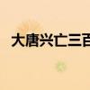 大唐兴亡三百年（唐朝灭亡后是什么朝代）
