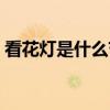 看花灯是什么节日做的（看花灯是什么节日）