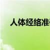 人体经络准确位置图和作用（人体经络）
