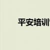 平安培训管理系统（平安培训系统）