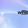 w四线三格正确写法（wsi）