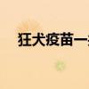 狂犬疫苗一共打几针（打狂犬疫苗疼吗）