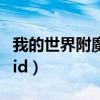 我的世界附魔指令id代码（我的世界附魔指令id）
