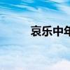 哀乐中年是什么意思（哀乐中年）