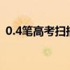0.4笔高考扫描图（0 7和0 5笔高考扫描图）