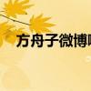 方舟子微博哪去看到（方舟子 新浪微博）