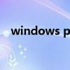 windows phone10（window phone）