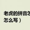 老虎的拼音怎么写第二声第三声（老虎的拼音怎么写）