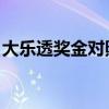 大乐透奖金对照表 规则（大乐透奖项对照表）