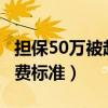 担保50万被起诉要判刑吗?（50万担保公司收费标准）