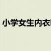 小学女生内衣哪个牌子好穿（小学女生内衣）