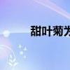 甜叶菊为什么国家禁止（甜叶菊）