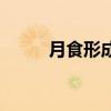 月食形成简易图（月食形成动画）