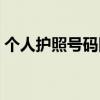 个人护照号码网上查询（中国护照查询官网）