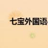 七宝外国语小学学费（七宝外国语小学）