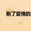 断了爱情的念头歌词（断了爱情的念头）