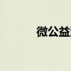 微公益活动方案设计（微公益）