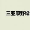 三亚原野婚纱摄影（三亚原野映像坑人）