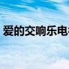 爱的交响乐电视剧百度百科（爱的交响歌词）
