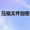 压缩文件加密怎么解除密码（压缩文件加密）