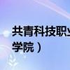 共青科技职业学院单招2023（共青科技职业学院）