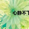 心静不下来怎么办（心静不下来）