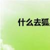 什么去狐臭真的有效（什么去狐臭）