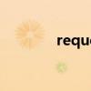 request failed（request）