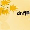 dnf押镖系统（dnf押运任务）