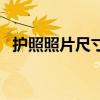 护照照片尺寸是多少厘米（护照照片尺寸）