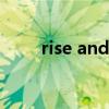 rise and fall歌词（rise and fall）