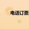 电话订票查询官网（电话订票查询）