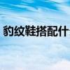 豹纹鞋搭配什么色好看（豹纹鞋配什么裤子）