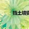 挡土墙钢筋布置示意图（挡土墙）
