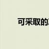 可采取的决策方式错误的是(可采) 可采取的决策方式错误的是(可采)