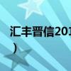 汇丰晋信2016生命周期基金（汇丰晋信2026）