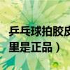 乒乓球拍胶皮怎么鉴别真伪（乒乓球拍胶皮哪里是正品）
