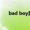 bad boy是什么（badboy什么意思）